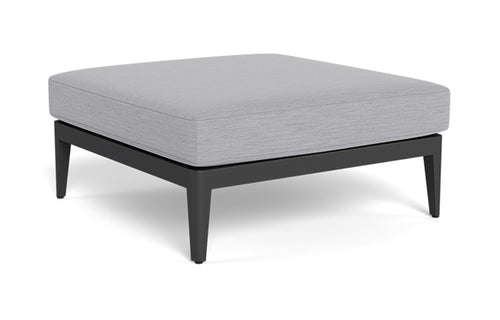 Hamilton Ottoman by Harbour - Asteroid Aluminum, Cloud Panama.