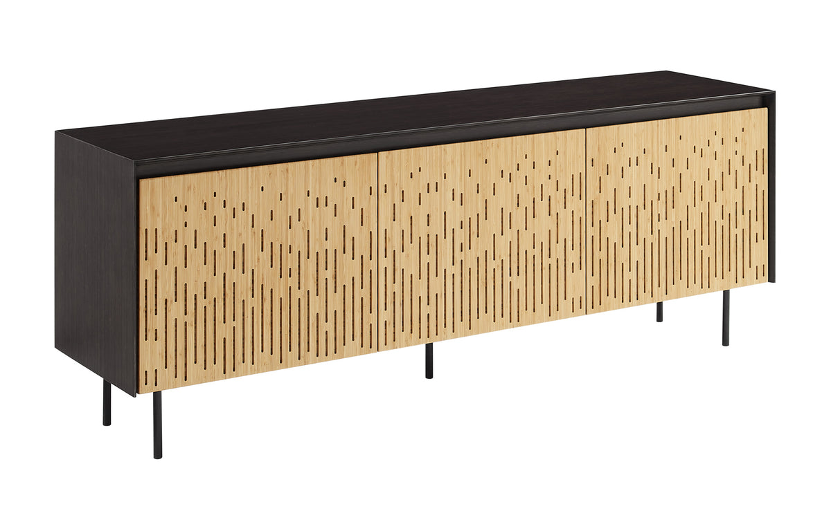 Hanna Console Sideboard by Greenington - Caviar/Wheat.