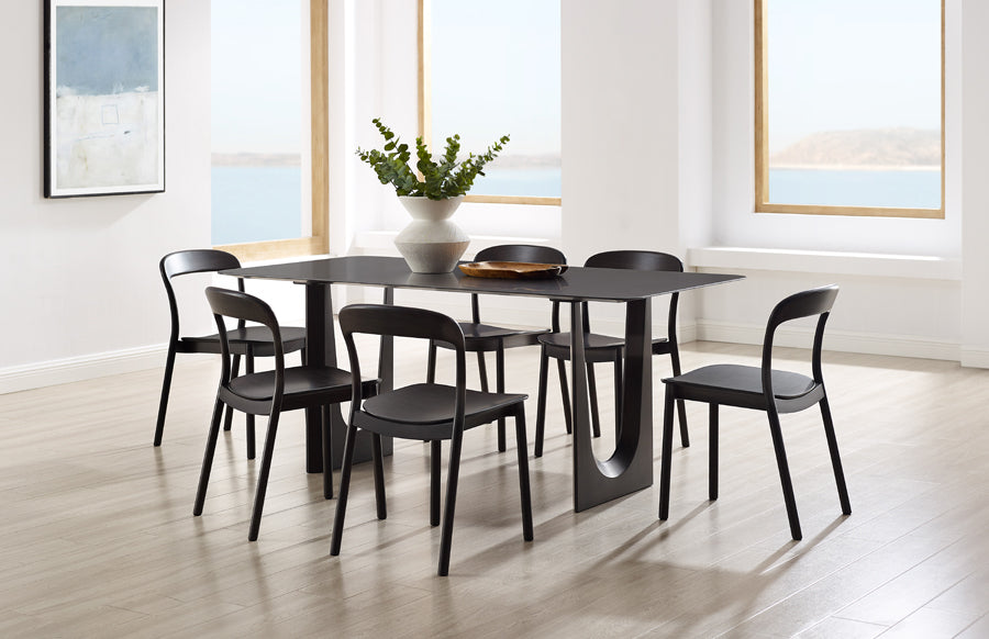 Hanna Dining Table by Greenington, showing hanna dining table in live shot.
