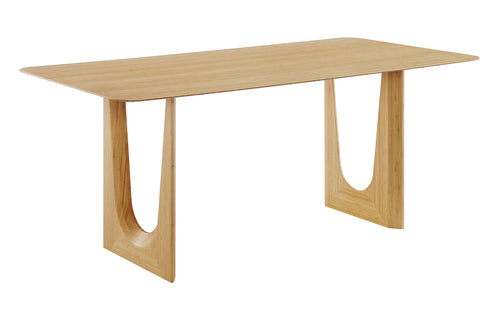 Hanna Dining Table by Greenington - Wheat Bamboo Wood.