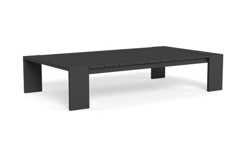 Hayman Coffee Table by Harbour - White Aluminum.