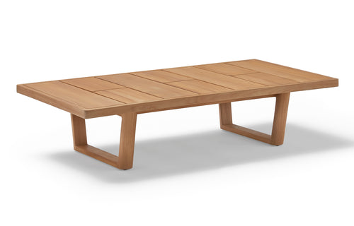 Heritage Coffee Table by Point - Rectangular, Natural Teak.