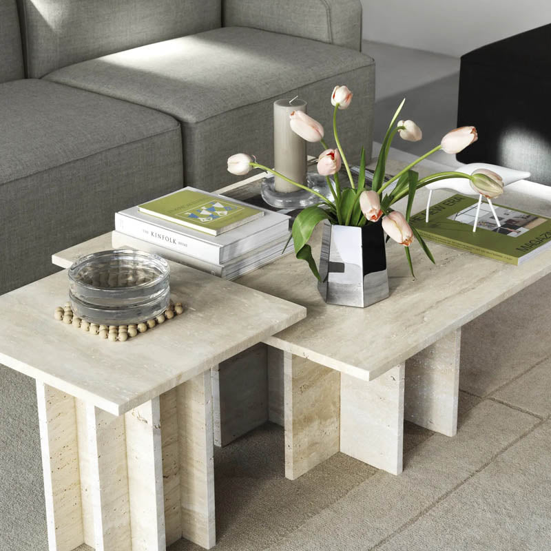 Hexa Vase by Normann Copenhagen, showing hexa vase in live shot.