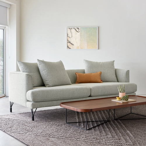 Highline Sofa by Gus, showing highline sofa in live shot.