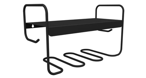 Picolino Wall Shelf by Fermob, showing angle view of picolino wall shelf.