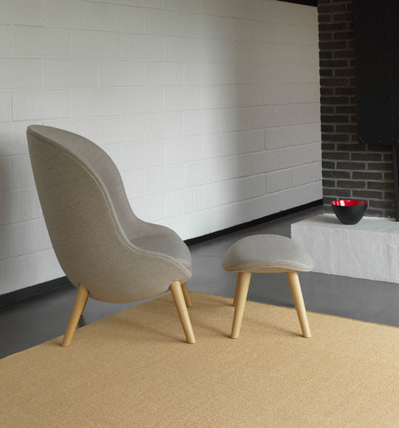 Hyg Lounge Chair by Normann Copenhagen, showing hyg lounge chair in live shot.
