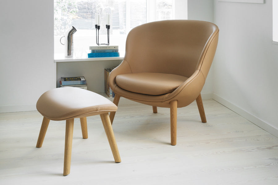 Hyg Lounge Chair by Normann Copenhagen, showing hyg lounge chair in live shot.