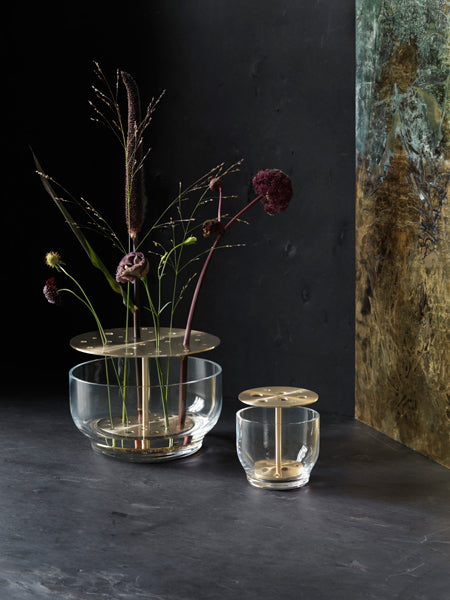 Ikebana Vase by Fritz Hansen, showing ikebana vases in lives hot.