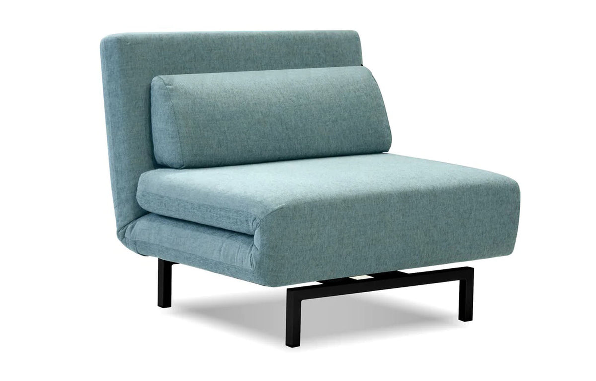Iso Motion Chair by Mobital - Peacock Tweed Fabric.