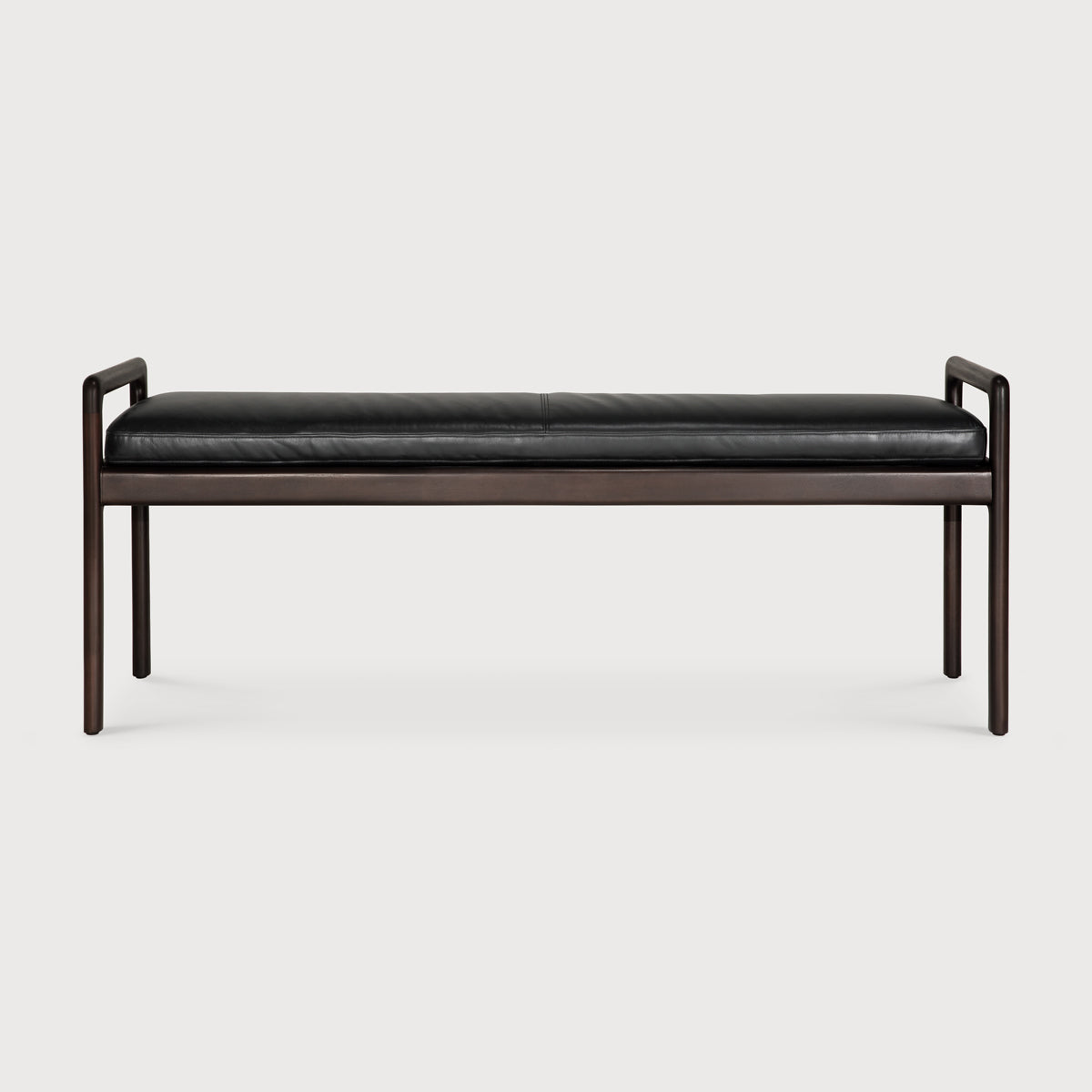 Jack Bench by Ethnicraft, showing front view of jack bench in studio shot.