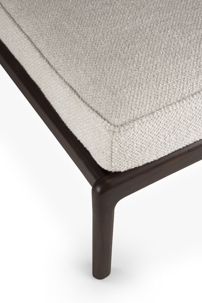 Jack Footstool by Ethnicraft, showing closeup view of jack footstool.