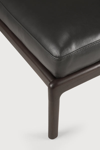 Jack Footstool by Ethnicraft, showing closeup view of jack footstool.