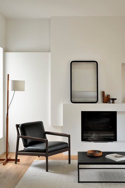 Jack Lounge Chair by Ethnicraft, showing jack lounge chair in live shot.
