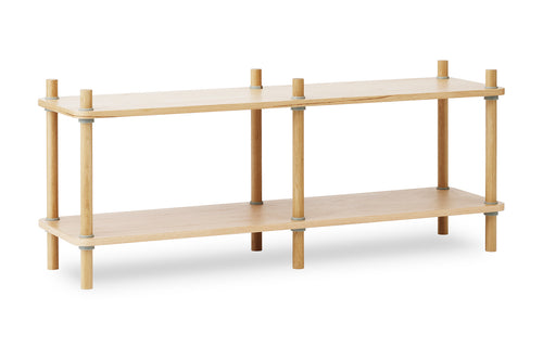Jam Bookcase by Normann Copenhagen - 6 Poles/Oak.