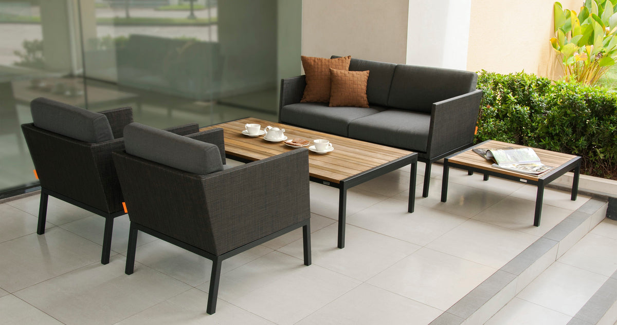 Jaydu 2-Seater Lounge Sofa by Mamagreen, showing jaydu 2-seater lounge sofa in live shot.