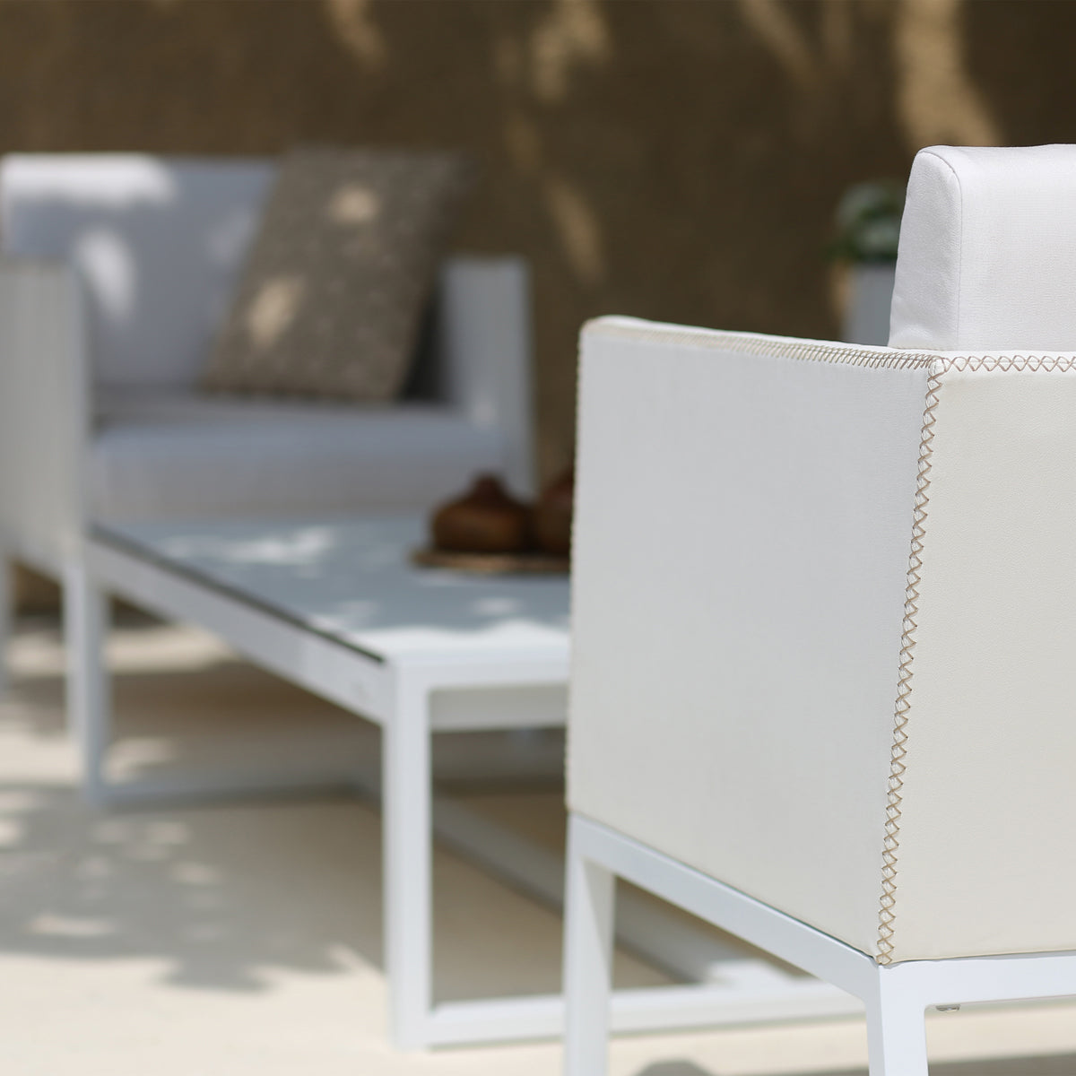 Jaydu HPL Coffee Table by Mamagreen, showing closeup view of jaydu hpl coffee table in live shot.