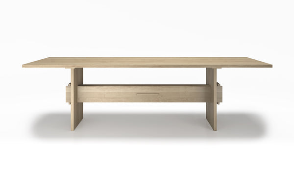 Jeppe Utzon Dining Table #2 by DK3 - Oak, None.