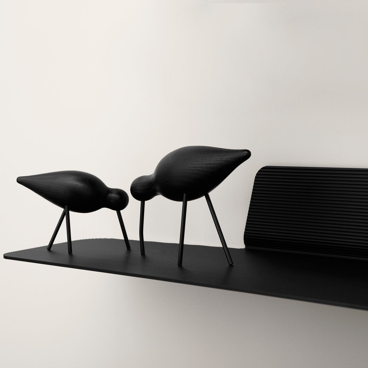 Jet Shelf by Normann Copenhagen, showing closeup view of jet shelf in live shot.