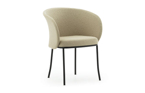 Knit Armchair by Normann Copenhagen - Sand Knitted Fabric.