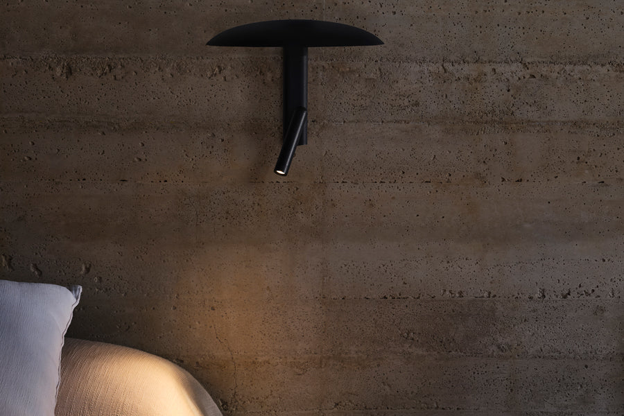 Konoha Wall Light by Marset, showing konoha wall light in live shot.