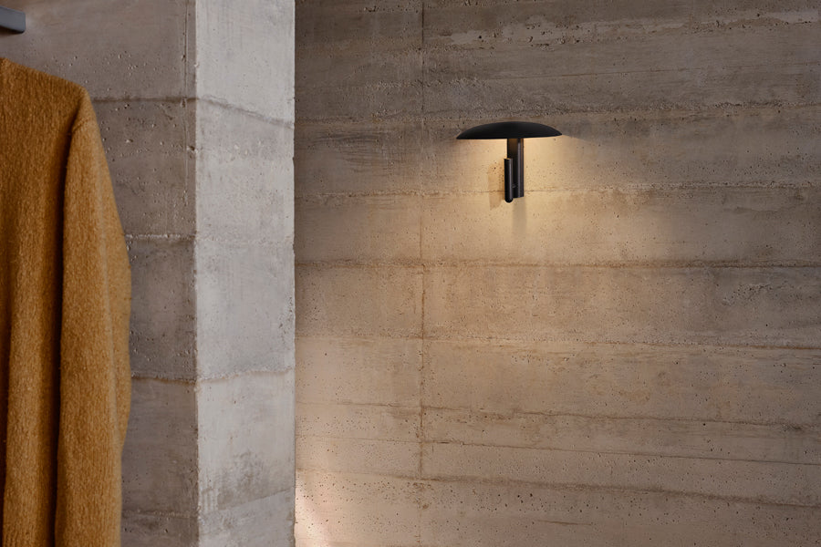 Konoha Wall Light by Marset, showing konoha wall light in live shot.
