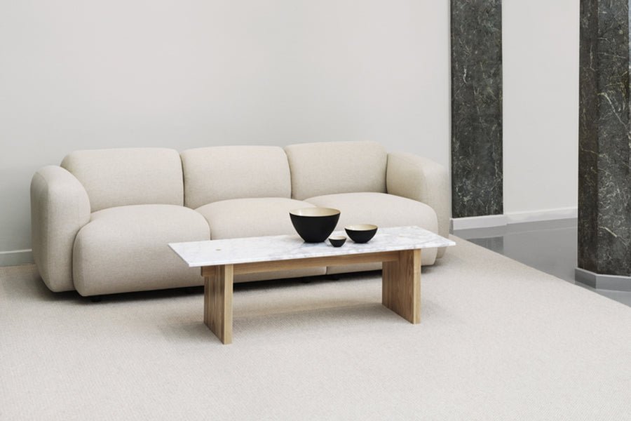 Krenit Bowl by Normann Copenhagen, showing krenit bowl in live shot.