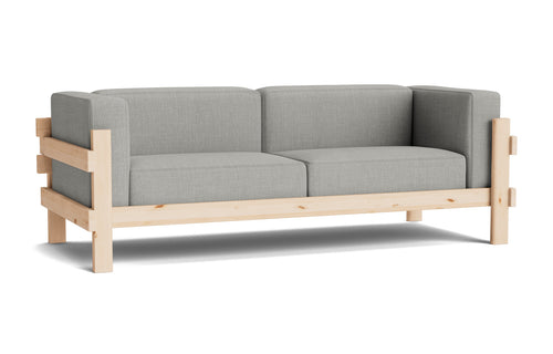 Kube Sofa by Normann Copenhagen - Pine Lacquered Wood, Group 2.