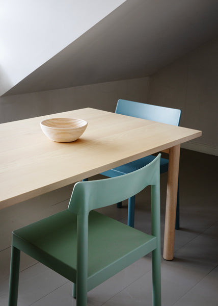 Kumu Chair by Nikari, showing kumu chairs in live shot.