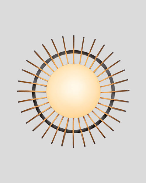 Lex Pendant by Cerno, showing closeup view of lex pendant in live shot.