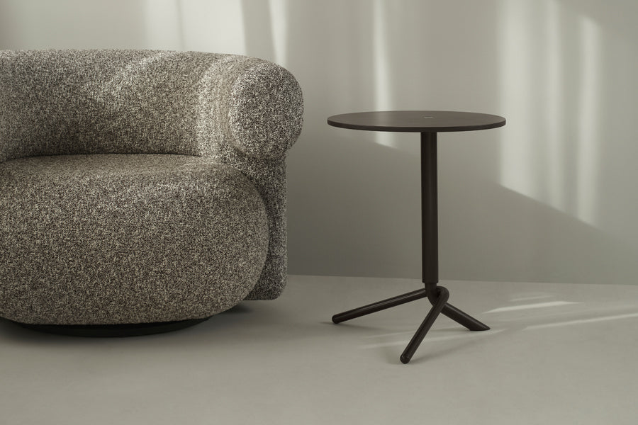 Lift Side Table by Normann Copenhagen, showing lift side table in live shot.