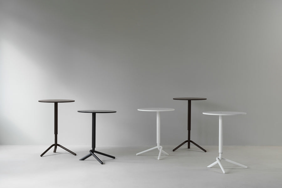 Lift Side Table by Normann Copenhagen, showing lift side tables in live shot.