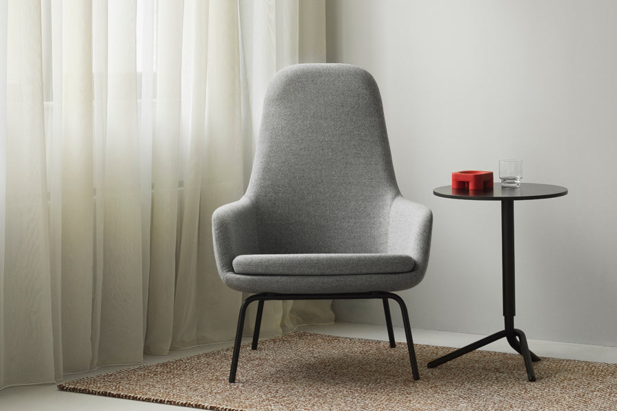 Lift Side Table by Normann Copenhagen, showing lift side table in live shot.