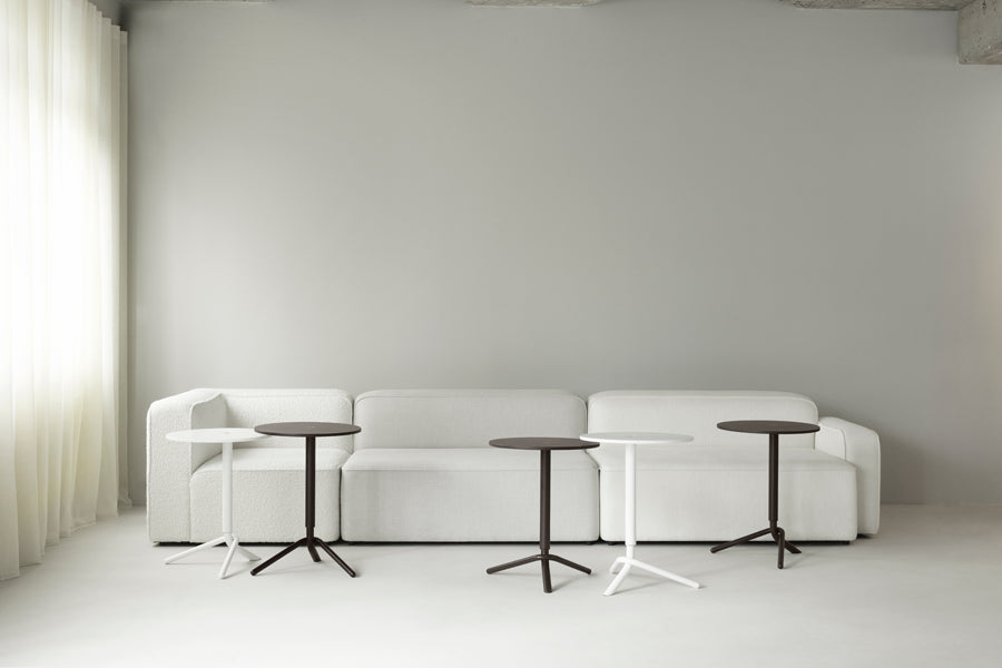 Lift Side Table by Normann Copenhagen, showing lift side tables in live shot.