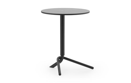 Lift Side Table by Normann Copenhagen - Black Steel/Painted MDF.