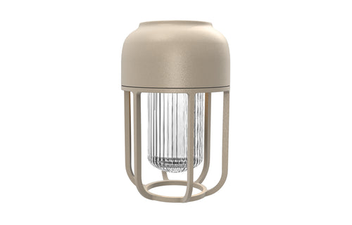 Light No. 1 Portable Outdoor Lamp by Houe - Beige Aluminum.