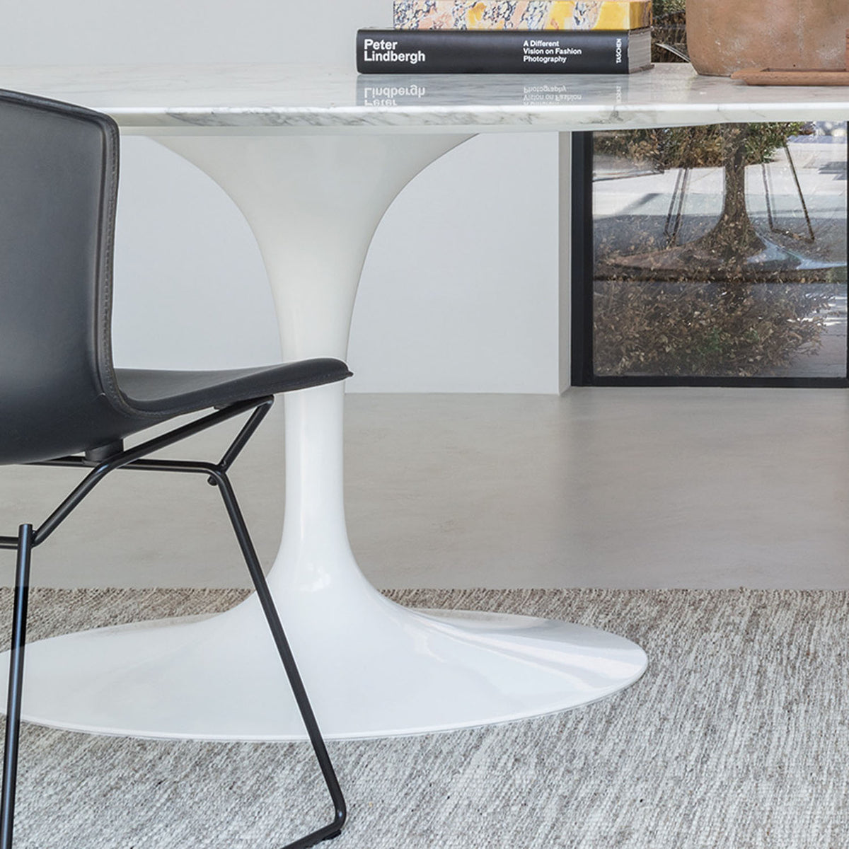 Marvel Hand Woven Rug by Ligne Pure, showing marvel hand woven rug in live shot.