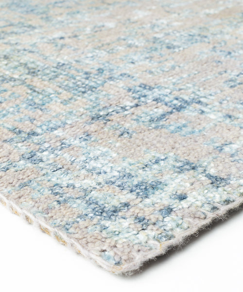 Reflect Hand Knotted Rug by Ligne Pure, showing closeup view of reflect hand knotted rug.