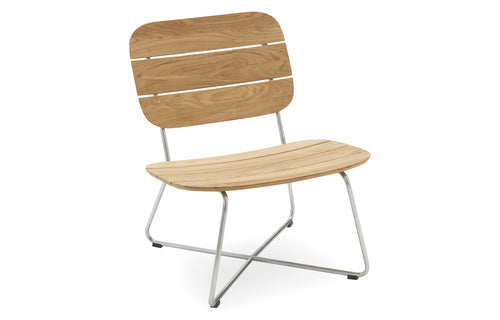 Lilium Teak Lounge Chair by Skagerak - Without Cushion.