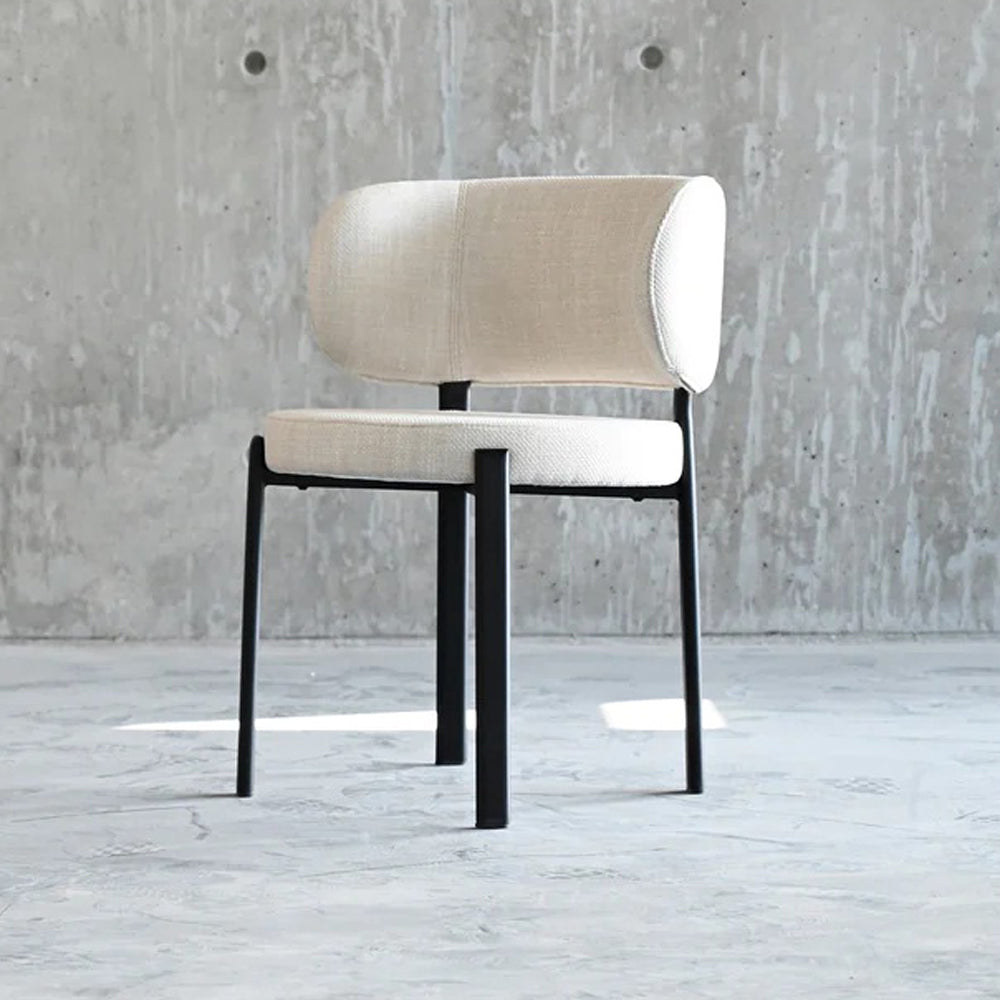 Lily Dining Chair by Mobital, showing lily dining chair in live shot.