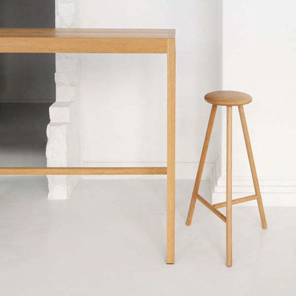 Linea Perch Bar Stool by Nikari, showing linea perch bar stool in live shot.