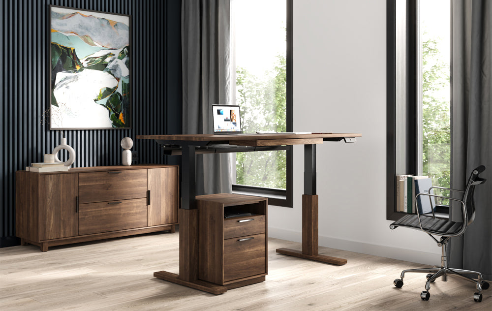 Linear Office File Storage by Copeland Furniture, showing linear office file storage in live shot.