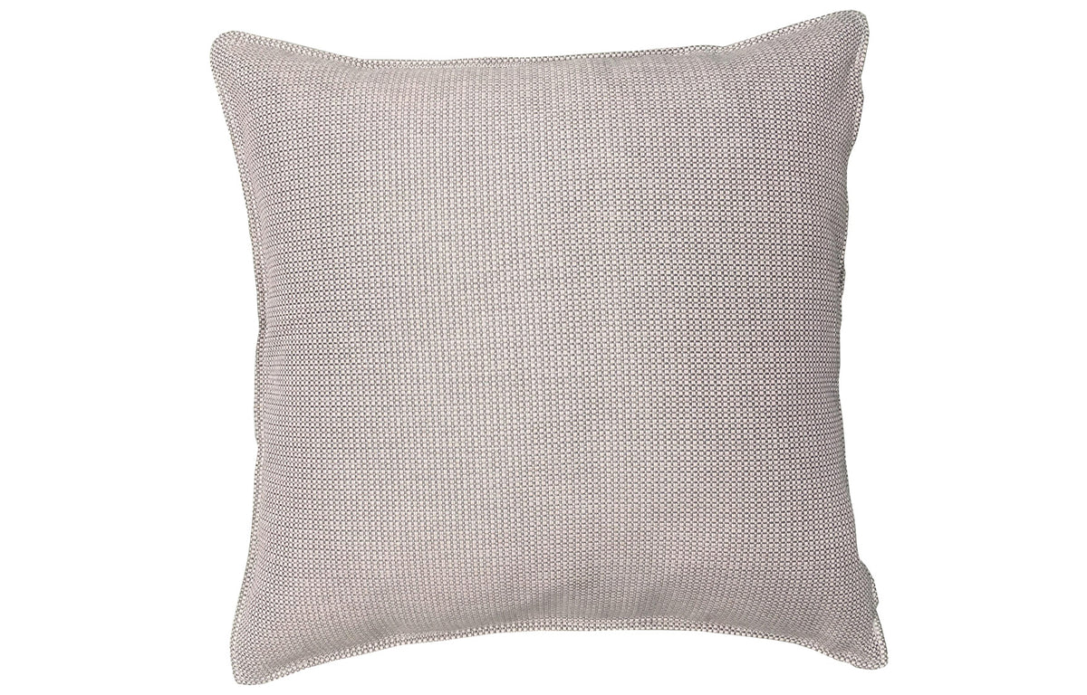 Link Scatter Cushion by Cane-Line - Small Square, Dusty Rose Dacron Fabric.