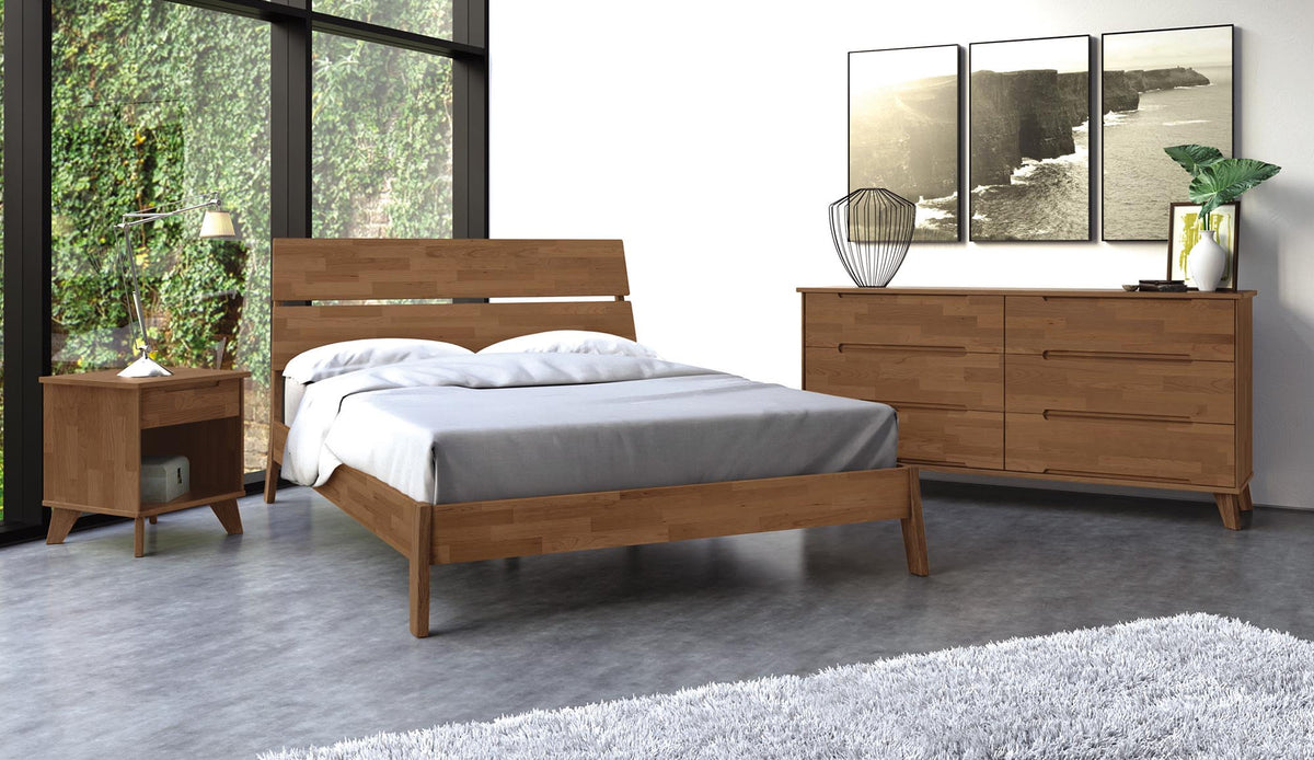 Linn Nightstand by Copeland Furniture, showing linn nightstand in live shot.