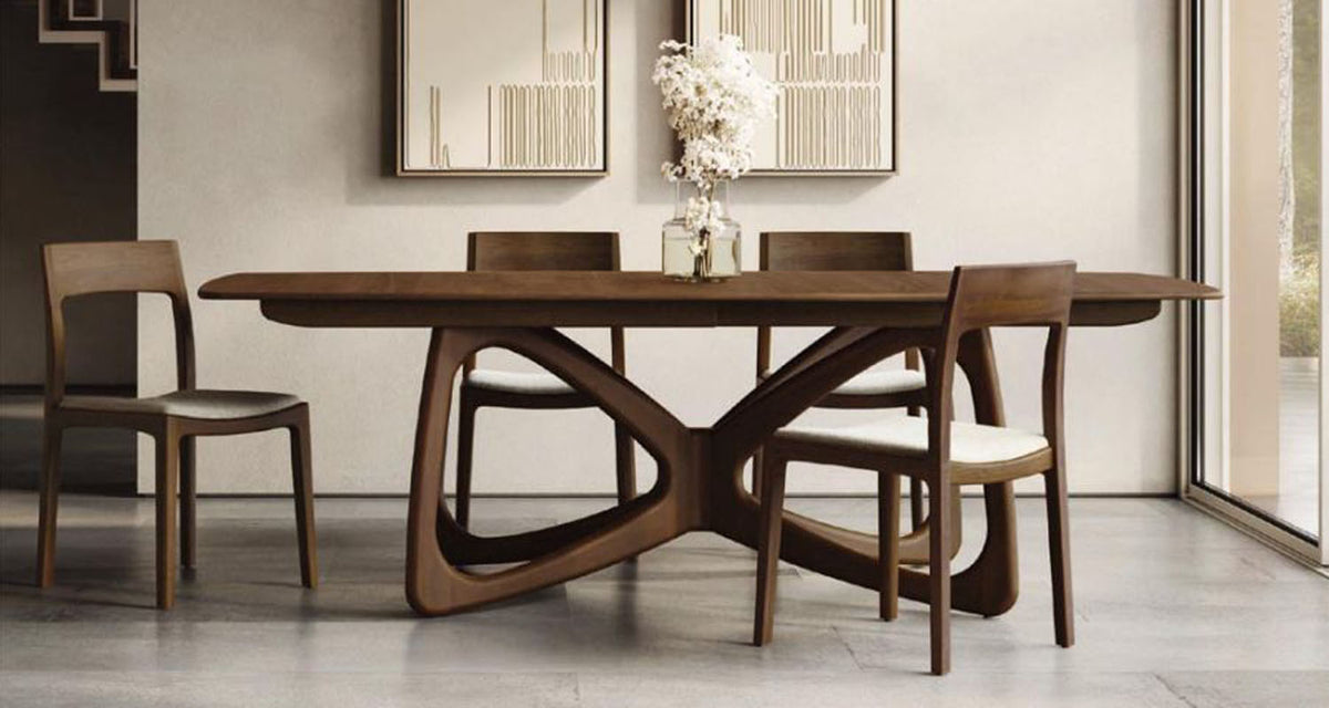 Lisse Dining Chair - Cherry by Copeland Furniture, showing lisse dining chair - cherry in live shot.