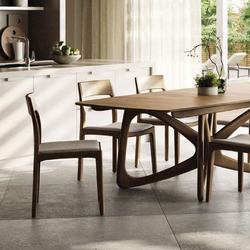 Lisse Dining Chair - Cherry by Copeland Furniture, showing lisse dining chair - cherry in live shot.
