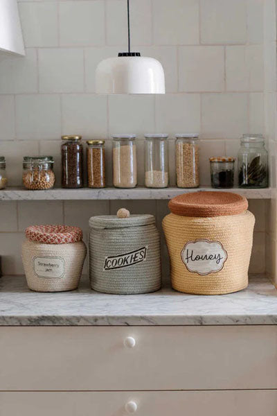 Little Chefs Basket by Lorena Canals, showing little chefs basket in live shot.