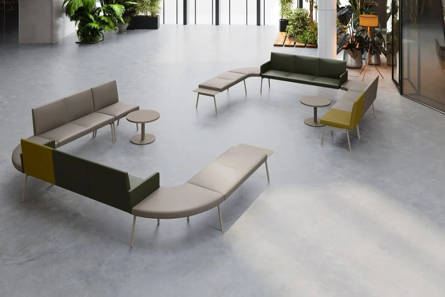 Loft Modular Seating System by B&T, showing loft modular seating systems in live shot.
