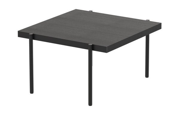 Loom Side Table by B&T - Black Laminated Top.