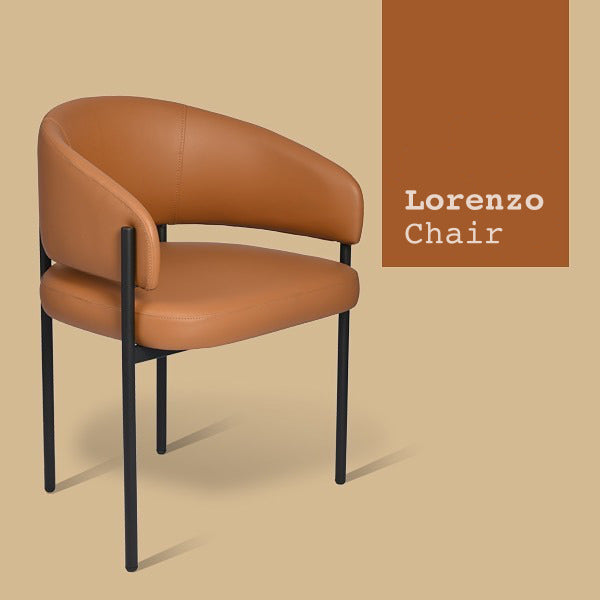 Lorenzo Chair by Kollektiff, showing lorenzo chair in live shot.