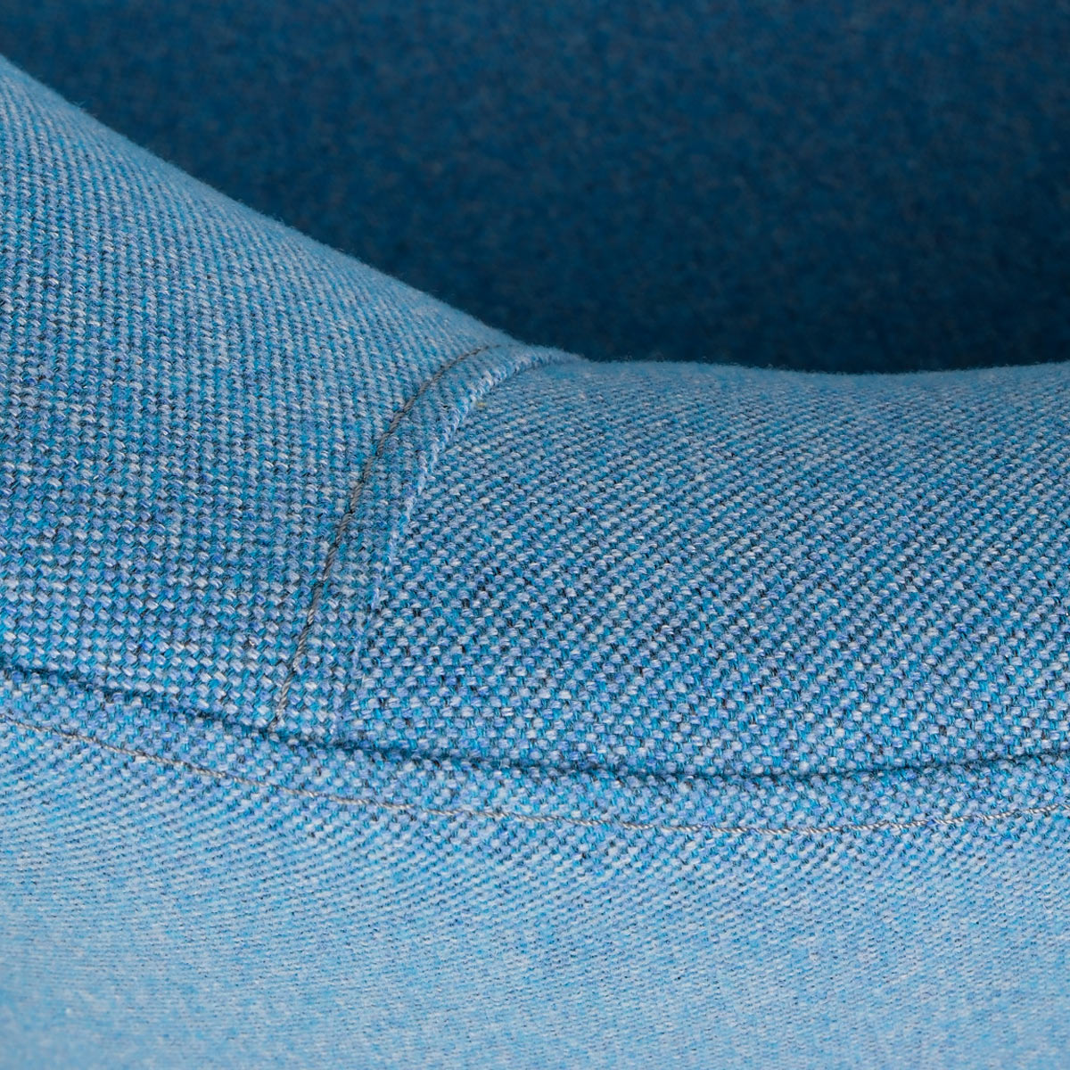 Lorenzo Lounge Chair by Kollektiff, showing closeup view of lorenzo lounge chair in live shot.